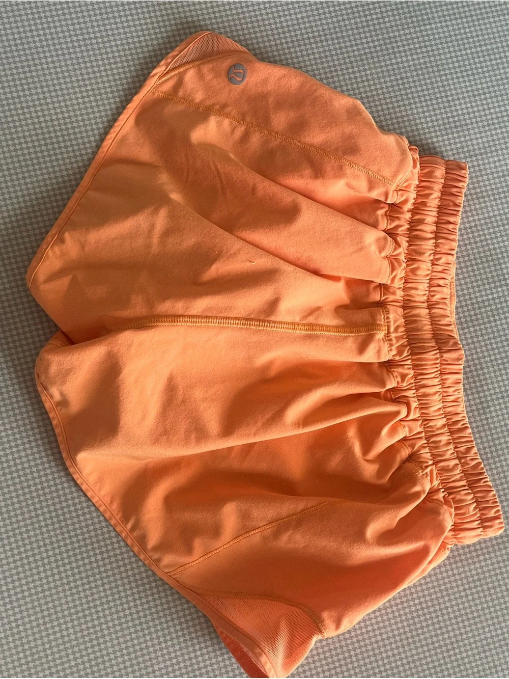 lululemon athletica Bright Orange Women's Running Shorts